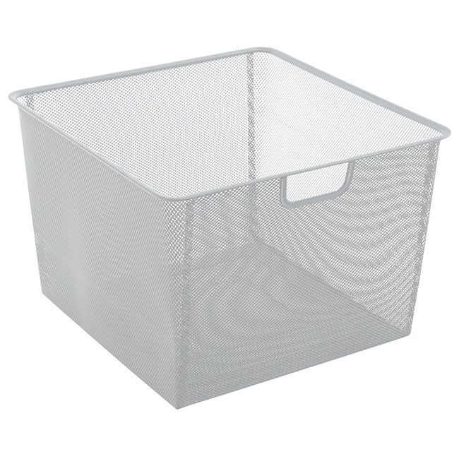 Корзина мелкосетчатая ПРАКТИК Home GBM 45х30 белая - фото 2