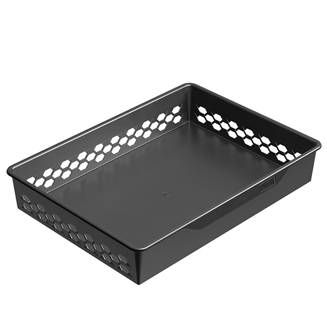 Корзина пластиковая ПРАКТИК Home GBP 60х10 графит - фото 2