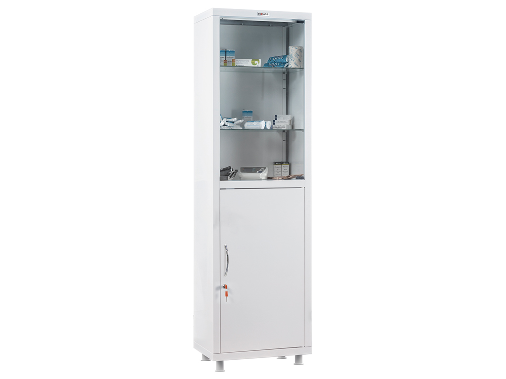 Медицинский шкаф HILFE МД 1 1650/SG - фото 3