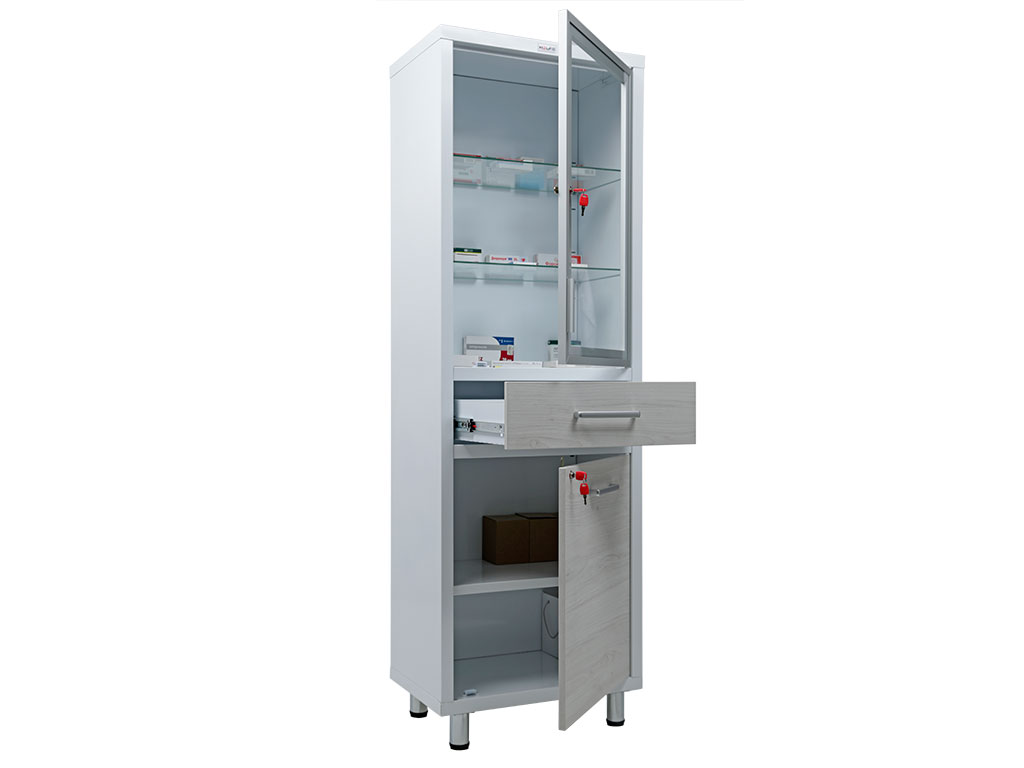 Медицинский шкаф HILFE МД 1 ШМ-SSD - фото 6