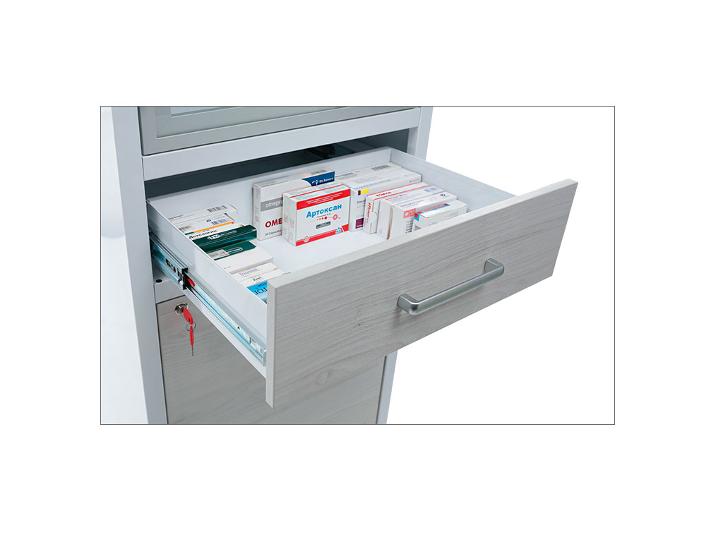 Медицинский шкаф HILFE МД 1 ШМ-SSD - фото 7