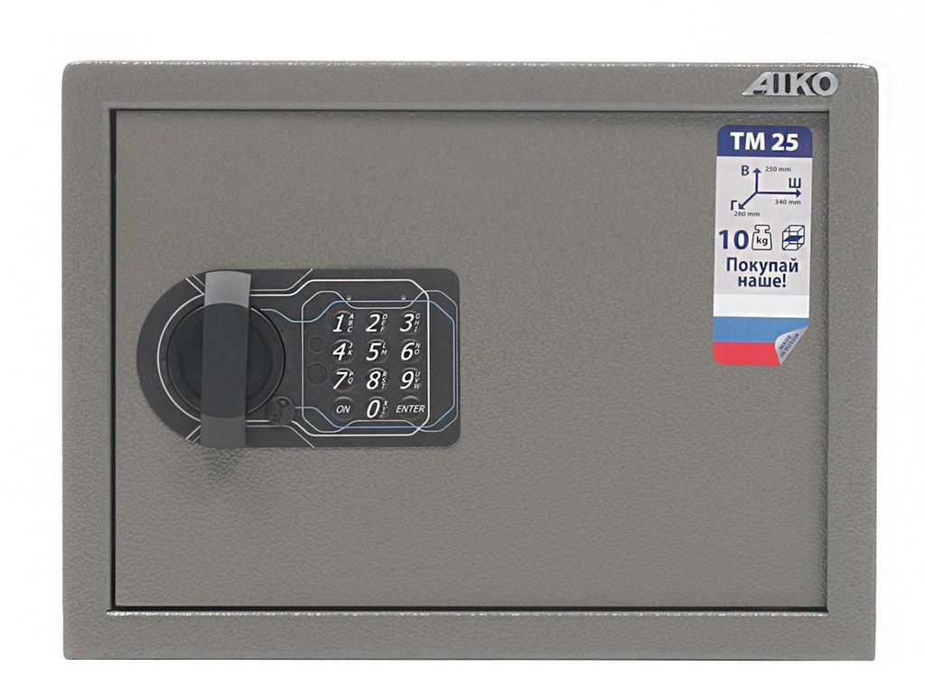 Офисный сейф AIKO TM-25 EL - фото 3