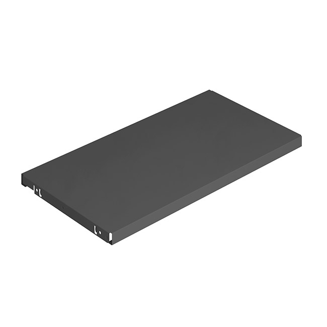 Полка металлическая ПРАКТИК Home GSm 60х30 графит - фото 2