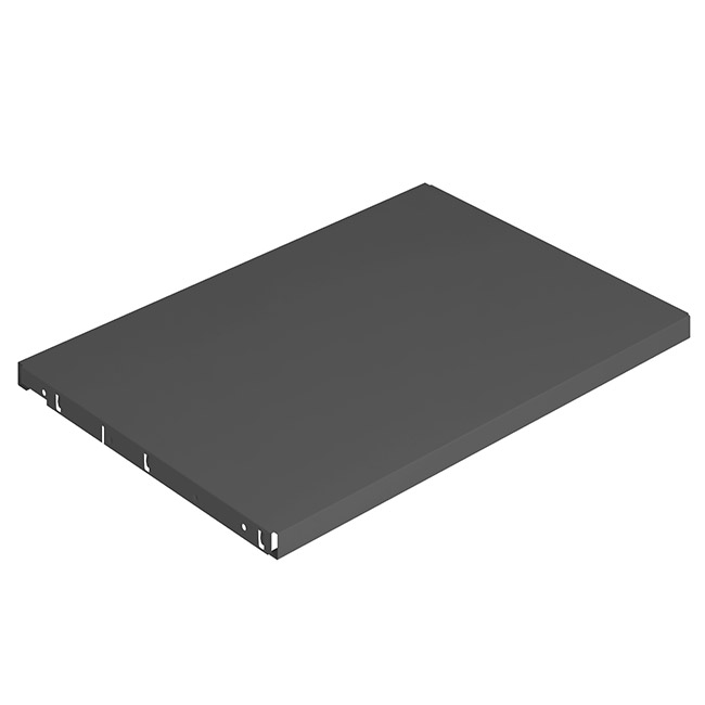 Полка металлическая ПРАКТИК Home GSm 60х40 графит - фото 2