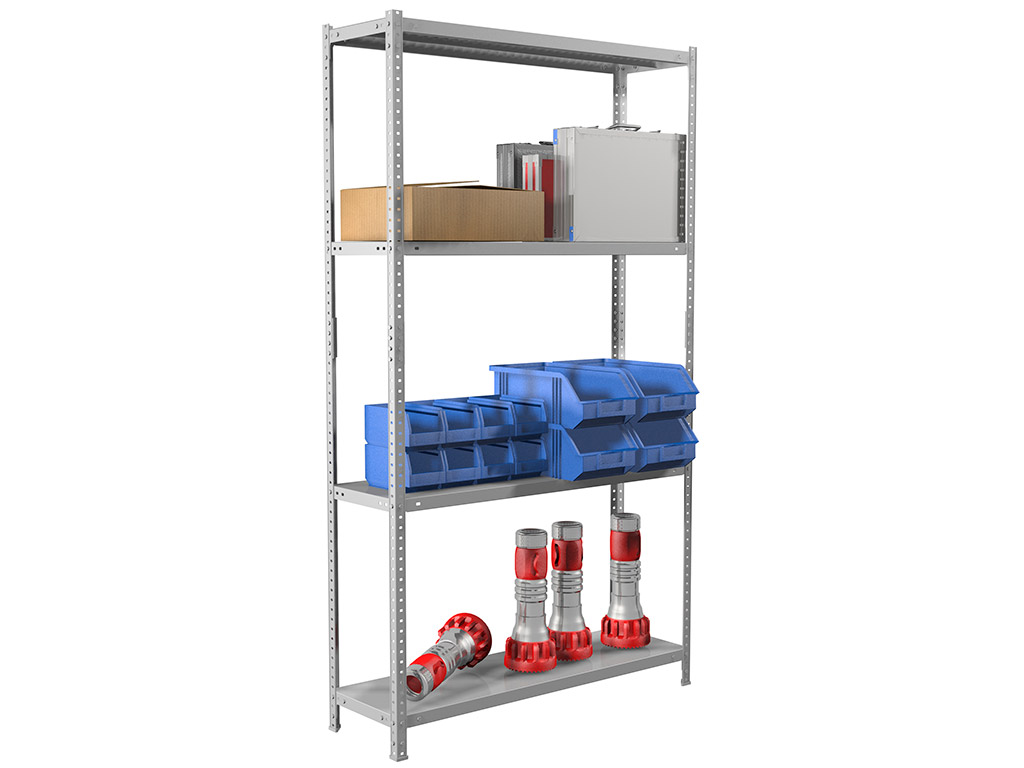 Стеллаж MS Standart 200KD/100x40/4 - фото 3