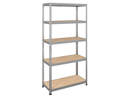 Стеллаж SBL 180KD/120x40/5 оцинкованный - фото 2